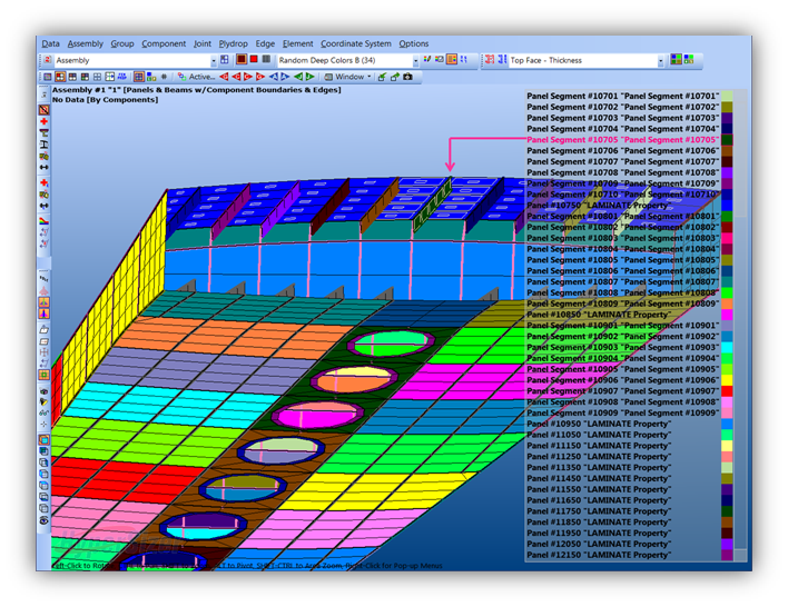 HyperSizer Wing Box Panel Segment