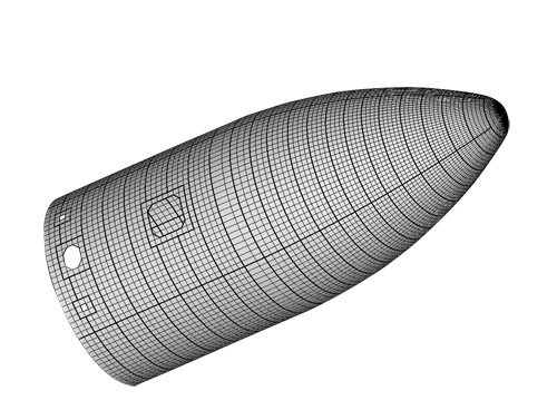 Shell Element Mesh