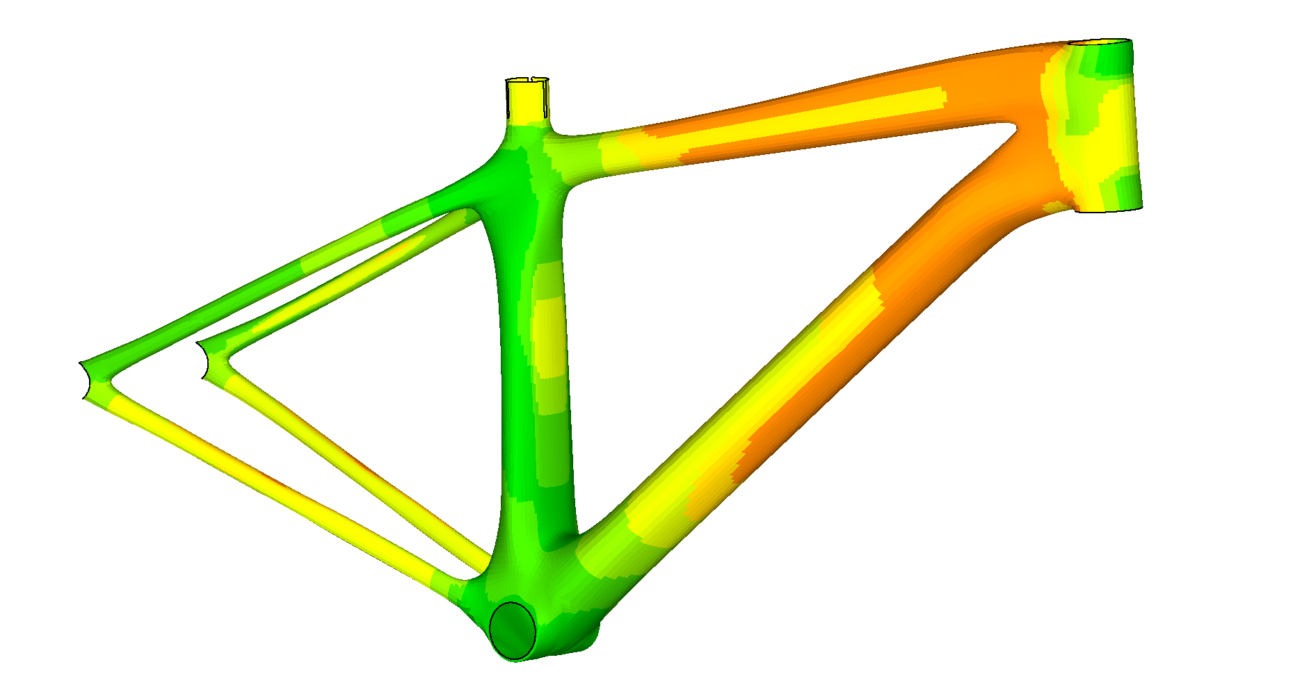 bike frame in software