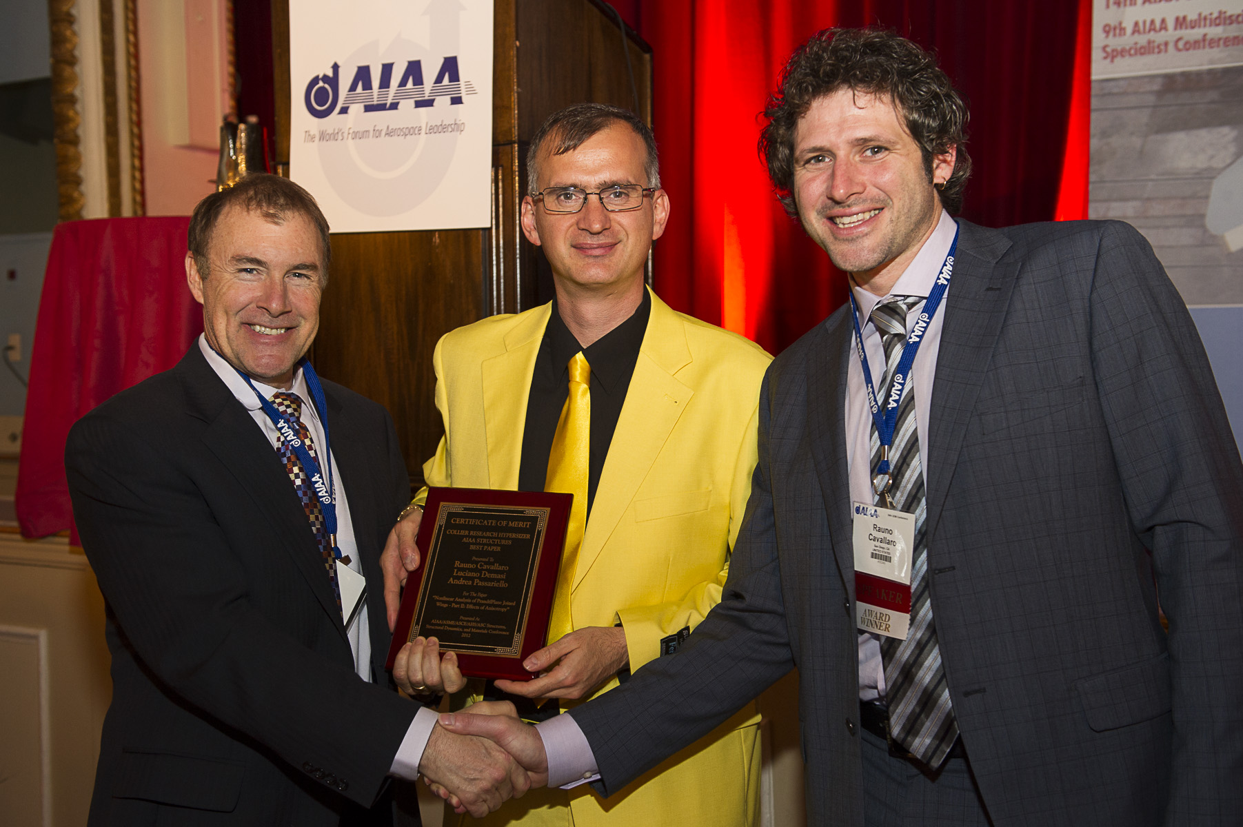 AIAA winners 2014